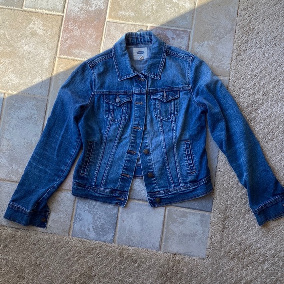 Denim blue jacket, women’s size small - Picture 1 of 4